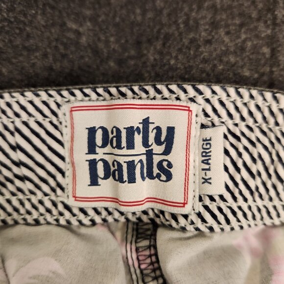 Party Pants Board Shorts Skating Sloths Black Unique Multicolor Mens XL EUC - Picture 13 of 14